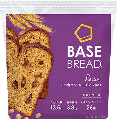 BASE BREADミニ食パン レーズン