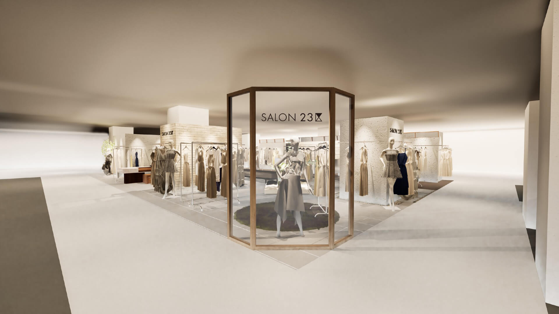 ブランド体験型ショップ「SALON ２３区」が始動