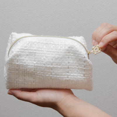 スノーツイードポーチのレビュー