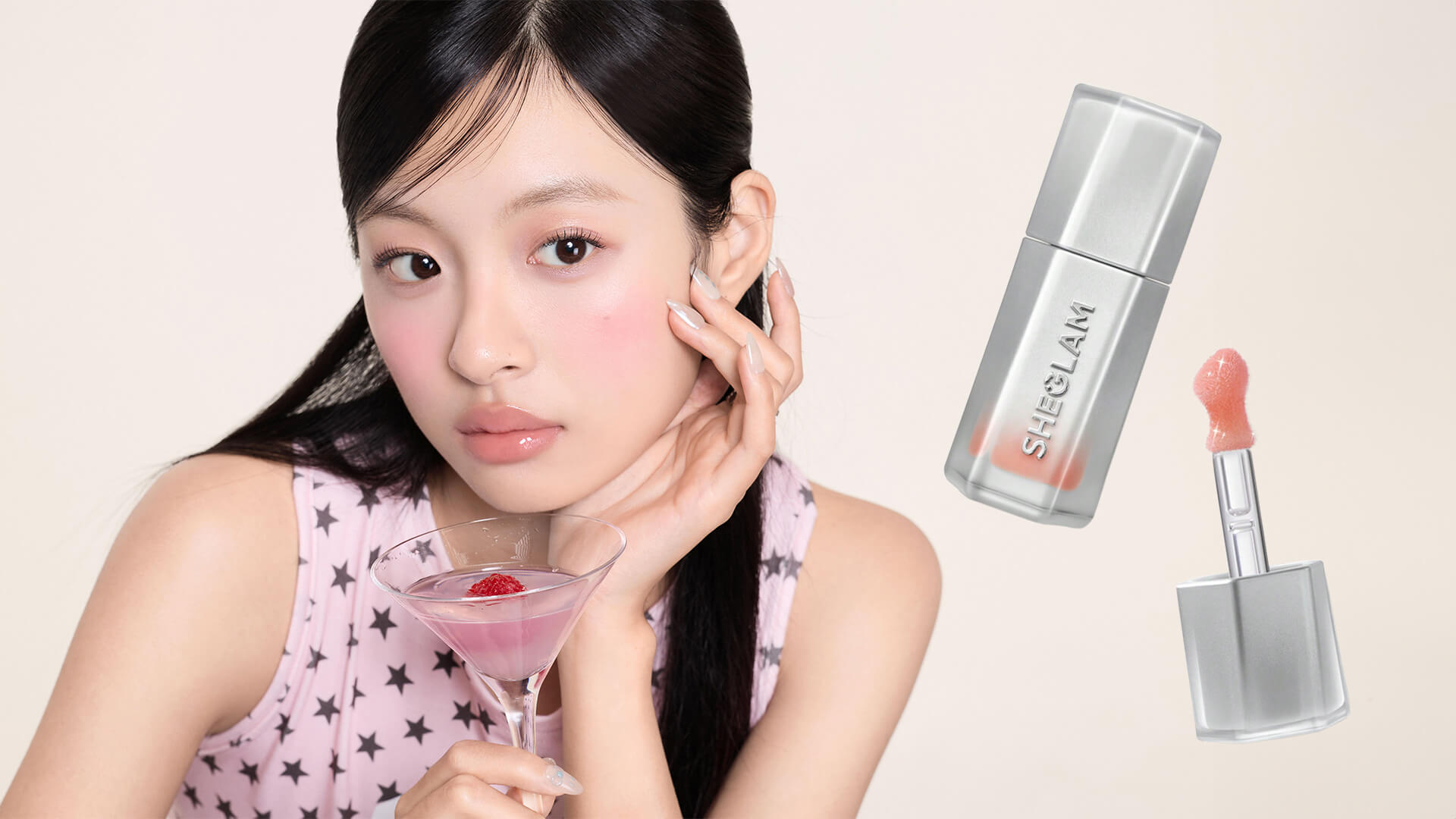 SHEGLAMの14色の新作リップグロスが可愛すぎるGlass Lock Air Gloss