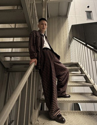 ラフなのに洒落感ベッドコアスタイル