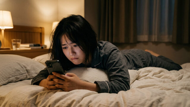 LINEの返信が遅いのは脈なし～？