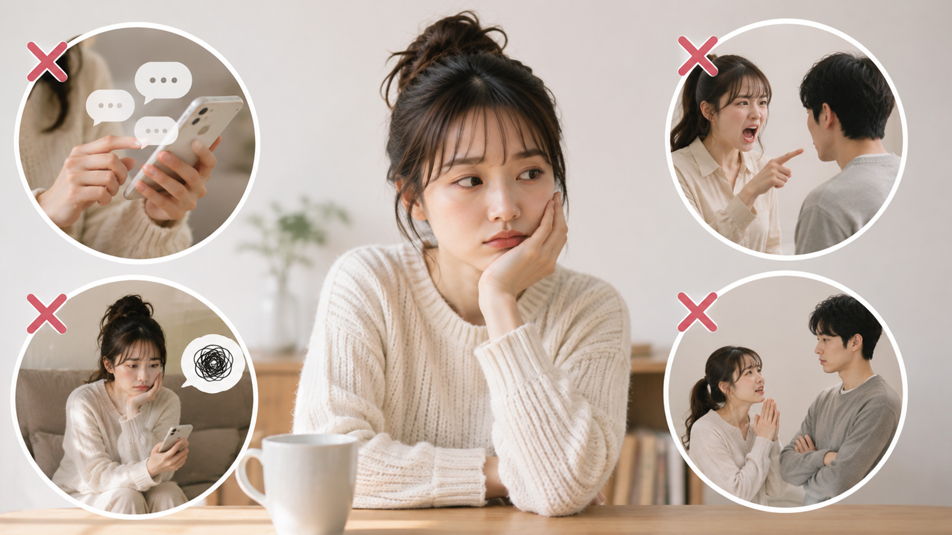 復縁でやってはいけないNG行動